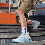 Men’s High-Performance Basketball Shoes – Seamless Knit Court Sneakers | A500