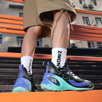 Men’s High-Performance Basketball Shoes – Seamless Knit Court Sneakers | A500