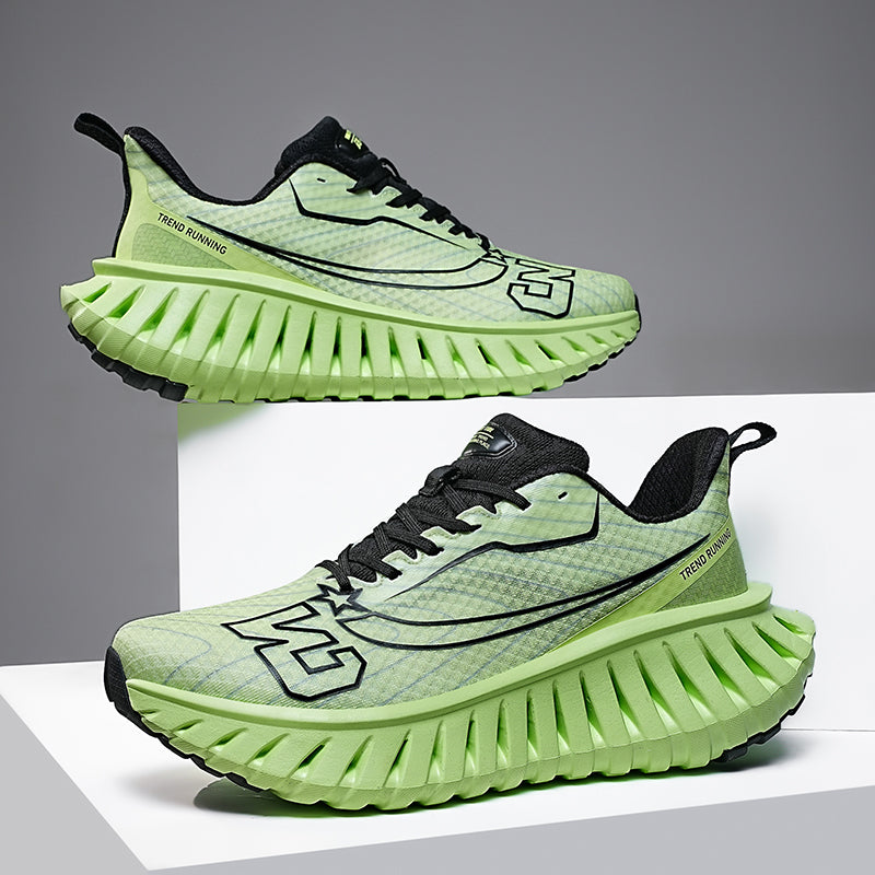 Carbon Plate Running Shoes for Men – Lightweight & Breathable with TPU Midsole Sneaker | A396