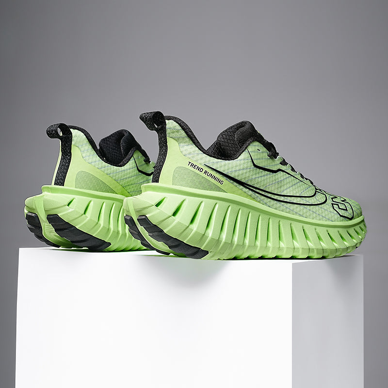 Carbon Plate Running Shoes for Men – Lightweight & Breathable with TPU Midsole Sneaker | A396