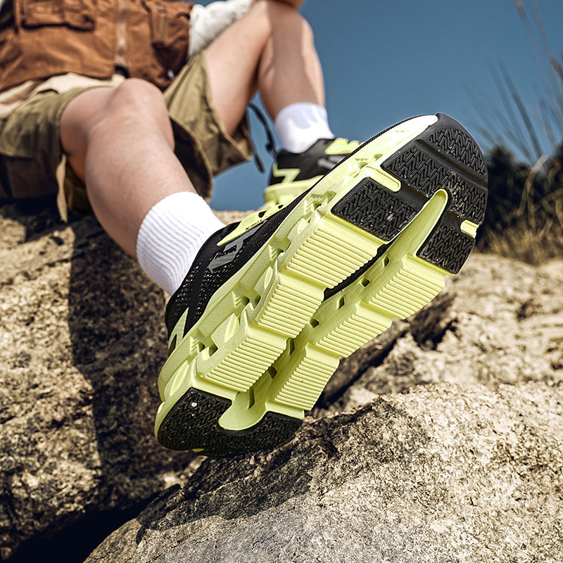 Lightweight Breathable Running Shoes for Men – Ice Silk Mesh with EVA Outsole | A391