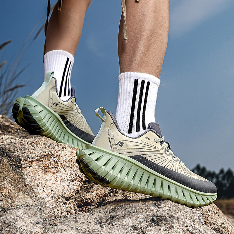 Carbon Plate Running Sneakers –  Lightweight Breathable Unisex Trainers | A393