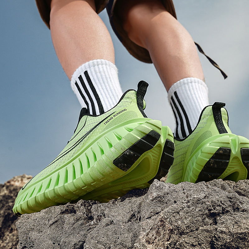 Carbon Plate Running Shoes for Men – Lightweight & Breathable with TPU Midsole Sneaker | A396