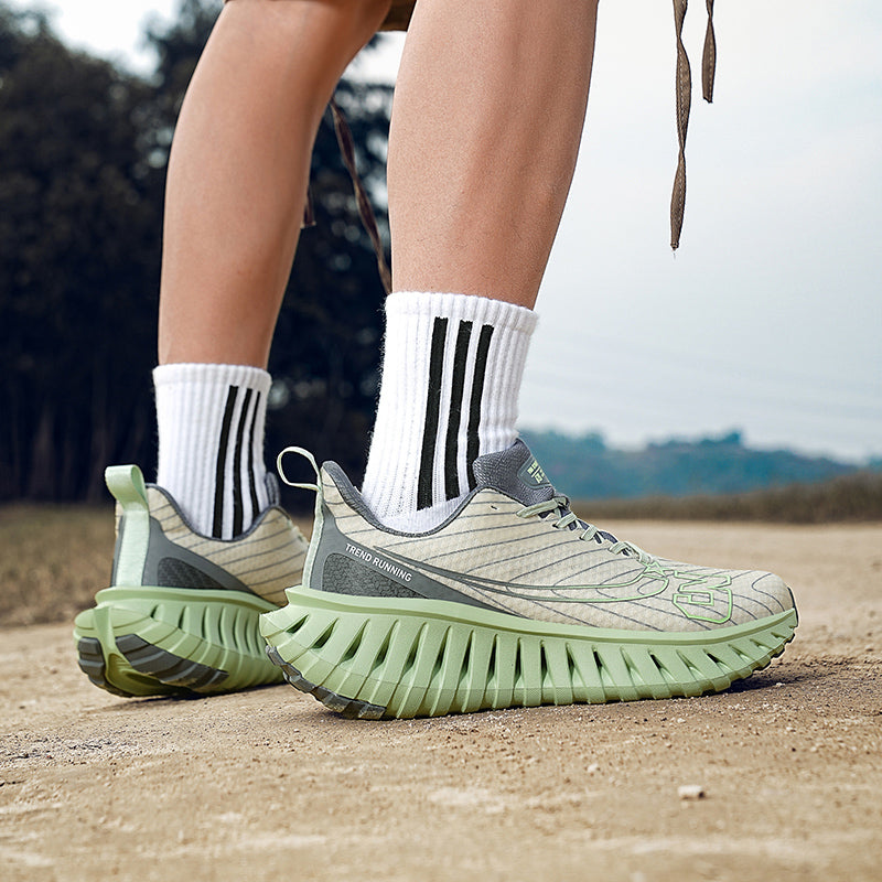 Carbon Plate Running Shoes for Men – Lightweight & Breathable with TPU Midsole Sneaker | A396