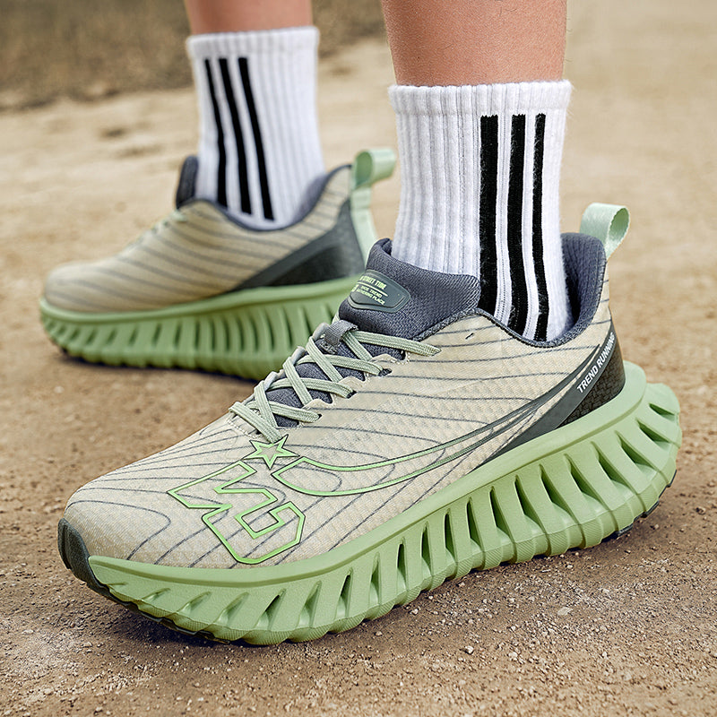 Carbon Plate Running Shoes for Men – Lightweight & Breathable with TPU Midsole Sneaker | A396