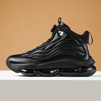 Men’s High-Top Basketball Shoes with Rotating Strap & Air Cushion – Street Sport Sneakers | A329