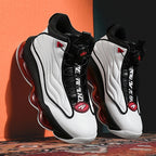 Men’s High-Top Basketball Shoes with Rotating Strap & Air Cushion – Street Sport Sneakers | A329