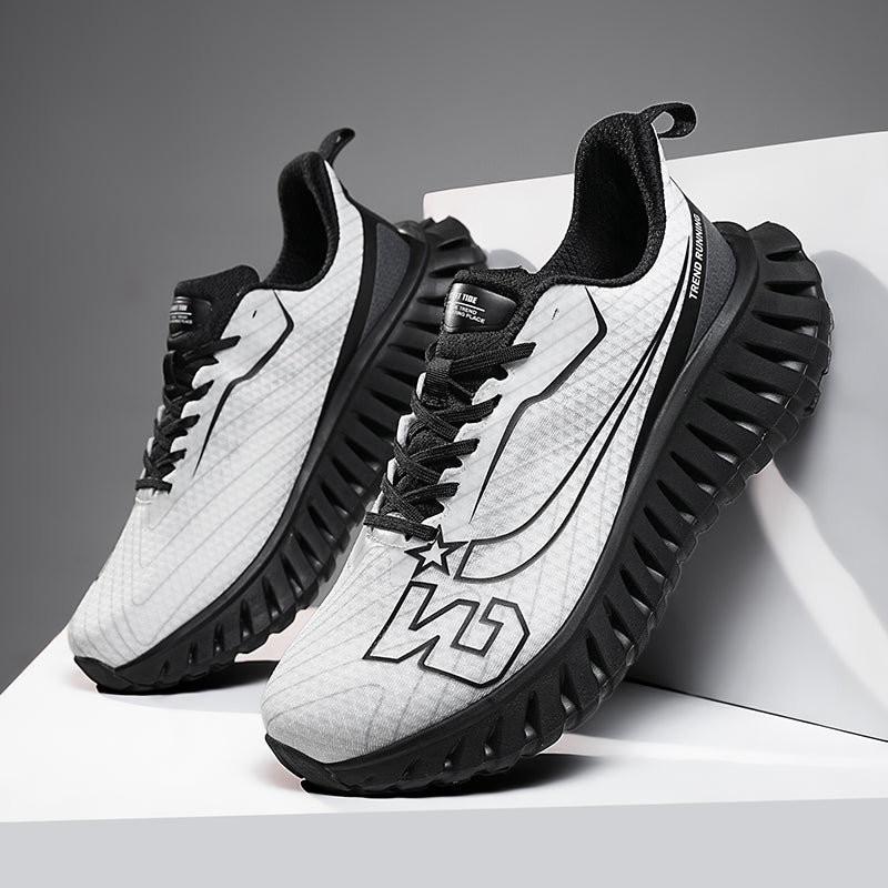 Carbon Plate Running Shoes for Men – Lightweight & Breathable with TPU Midsole Sneaker | A396