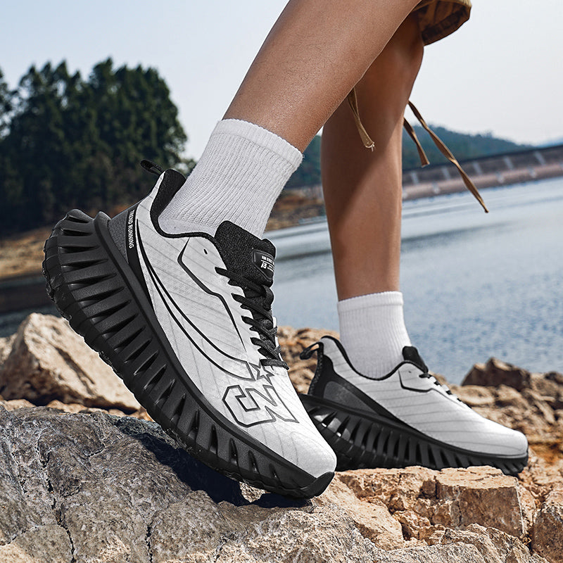 Carbon Plate Running Shoes for Men – Lightweight & Breathable with TPU Midsole Sneaker | A396