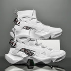 Men’s Trendy Knit Running Sneakers – Ultra-Lightweight, Breathable & Shock-Absorbing Sport Shoes | 803-1