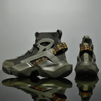 Men’s Trendy Knit Running Sneakers – Ultra-Lightweight, Breathable & Shock-Absorbing Sport Shoes | 803-1