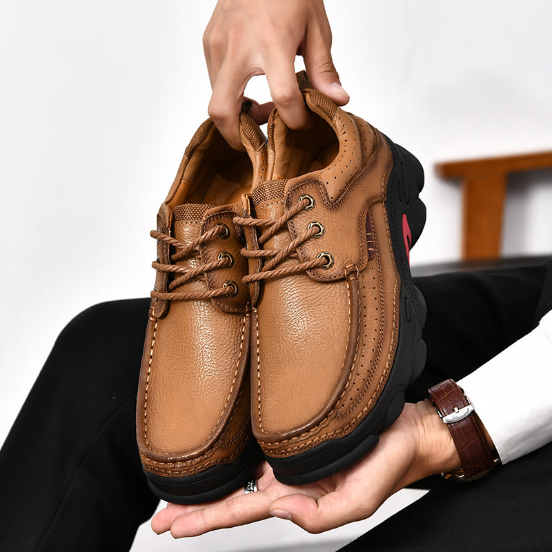 Men's High-End Handmade Genuine Leather Comfortable & Stylish Office Casual Shoes | 3722