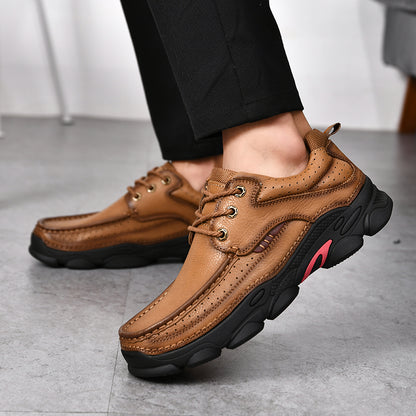 Men's High-End Handmade Genuine Leather Comfortable & Stylish Office Casual Shoes | 3722