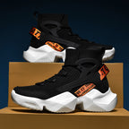 Men’s Trendy Knit Running Sneakers – Ultra-Lightweight, Breathable & Shock-Absorbing Sport Shoes | 803-1