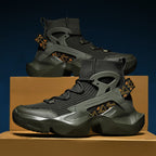 Men’s Trendy Knit Running Sneakers – Ultra-Lightweight, Breathable & Shock-Absorbing Sport Shoes | 803-1