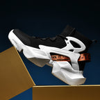 Men’s Trendy Knit Running Sneakers – Ultra-Lightweight, Breathable & Shock-Absorbing Sport Shoes | 803-1