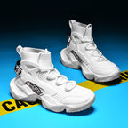 Men’s Trendy Knit Running Sneakers – Ultra-Lightweight, Breathable & Shock-Absorbing Sport Shoes | 803-1