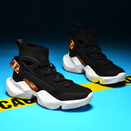 Men’s Trendy Knit Running Sneakers – Ultra-Lightweight, Breathable & Shock-Absorbing Sport Shoes | 803-1