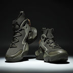 Men’s Trendy Knit Running Sneakers – Ultra-Lightweight, Breathable & Shock-Absorbing Sport Shoes | 803-1