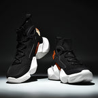 Men’s Trendy Knit Running Sneakers – Ultra-Lightweight, Breathable & Shock-Absorbing Sport Shoes | 803-1