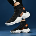 Men’s Trendy Knit Running Sneakers – Ultra-Lightweight, Breathable & Shock-Absorbing Sport Shoes | 803-1