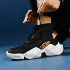 Men’s Trendy Knit Running Sneakers – Ultra-Lightweight, Breathable & Shock-Absorbing Sport Shoes | 803-1