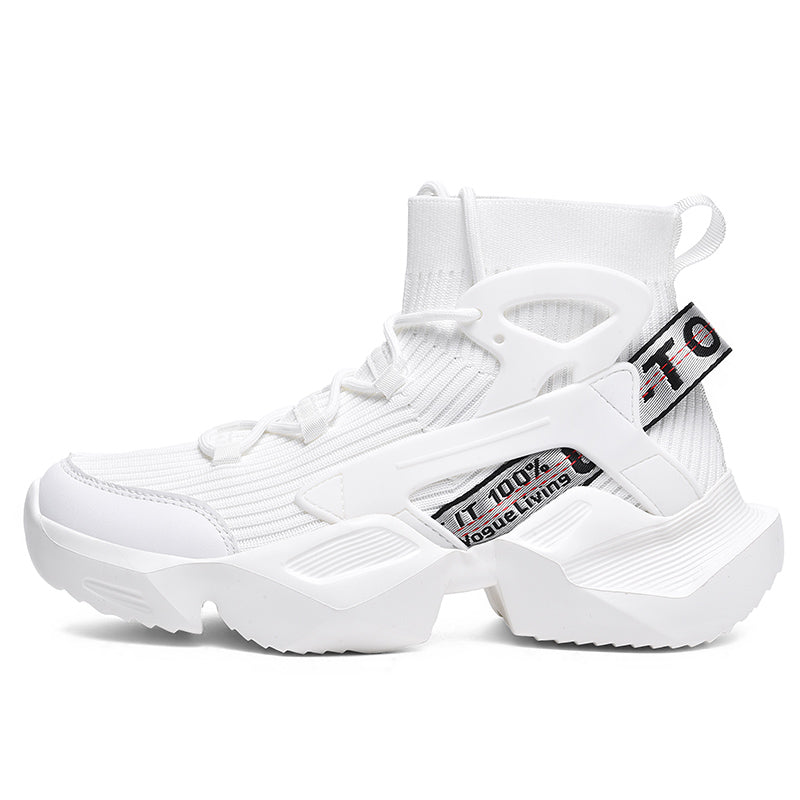 Men’s Trendy Knit Running Sneakers – Ultra-Lightweight, Breathable & Shock-Absorbing Sport Shoes | 803-1