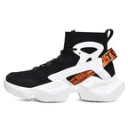 Men’s Trendy Knit Running Sneakers – Ultra-Lightweight, Breathable & Shock-Absorbing Sport Shoes | 803-1