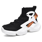 Men’s Trendy Knit Running Sneakers – Ultra-Lightweight, Breathable & Shock-Absorbing Sport Shoes | 803-1