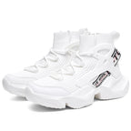 Men’s Trendy Knit Running Sneakers – Ultra-Lightweight, Breathable & Shock-Absorbing Sport Shoes | 803-1