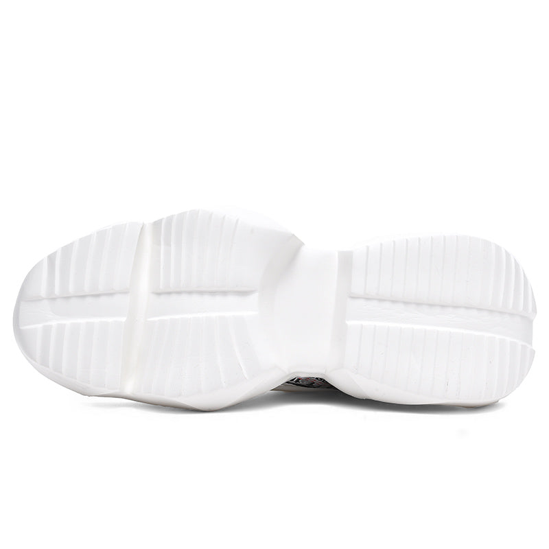 Men’s Trendy Knit Running Sneakers – Ultra-Lightweight, Breathable & Shock-Absorbing Sport Shoes | 803-1