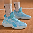 Men's High-Top Basketball Shoes Luminous Sports Sneakers with Enhanced Grip for Performance | 8010