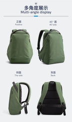 Kingsons Eco-Friendly Men’s Backpack – RPET, USB & Lock | 9658