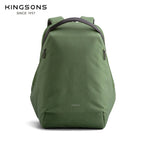 Kingsons Eco-Friendly Men’s Backpack – RPET, USB & Lock | 9658