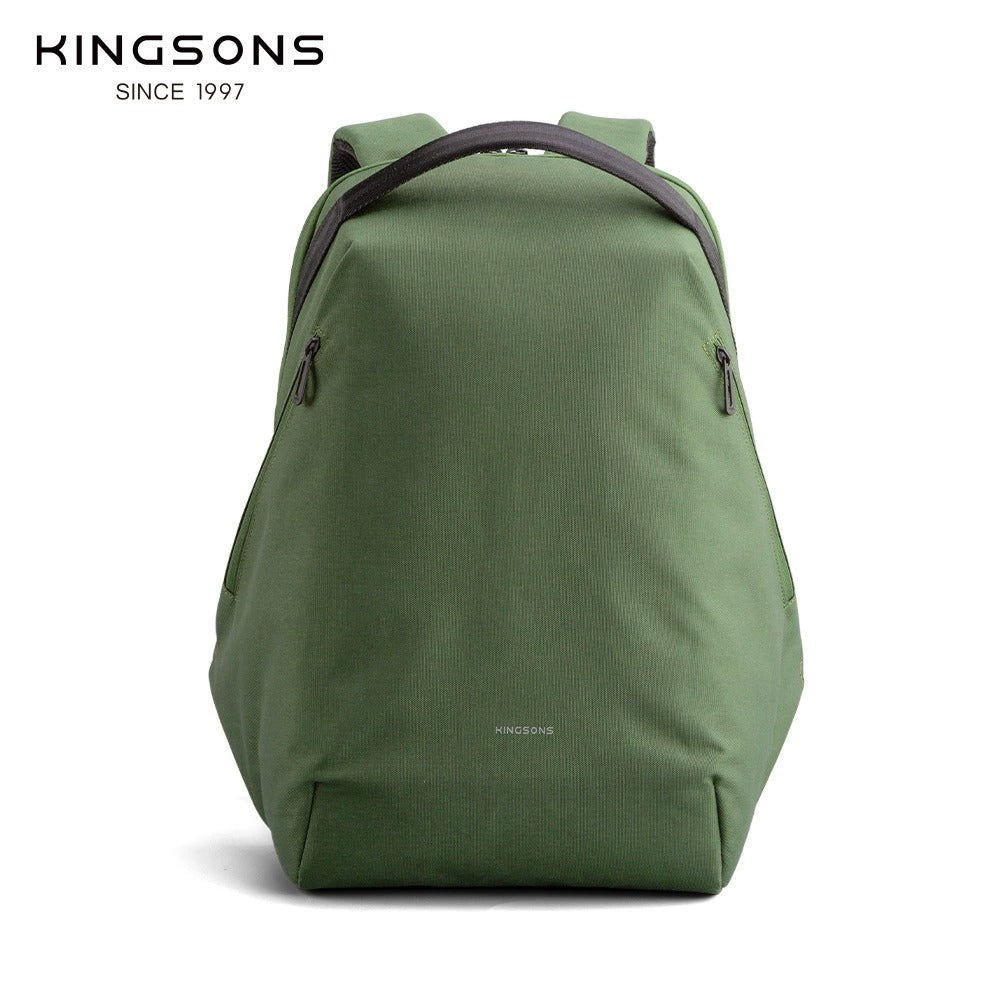 Kingsons Eco-Friendly Men’s Backpack – RPET, USB & Lock | 9658