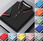 Men's Short-Sleeved Lapel Golf Polo Shirt Quick Dry & Embroidered Design T-Shirt | SG2316