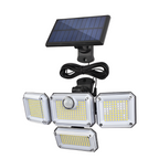 Solar LED Wall Lights Outdoor Split Motion Sensor Light 4 Heads 3 Modes Solar Lamp |