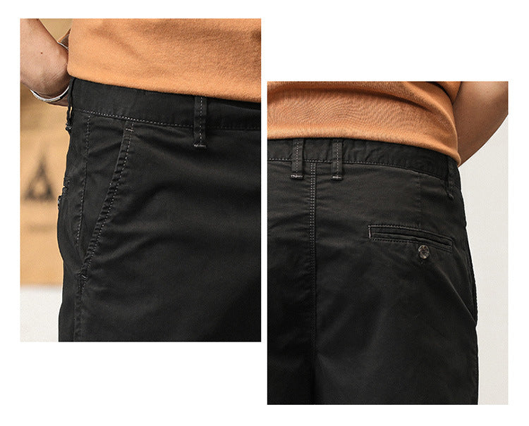 Short cargo slim décontracté pour homme, coupe athlétique, tendance et jeune | G3612 