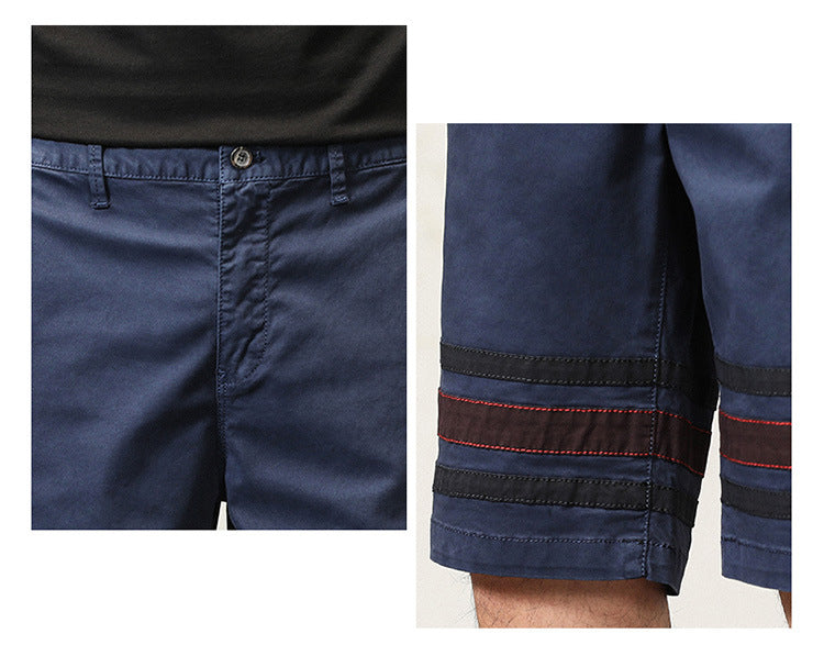 Short cargo slim décontracté pour homme, coupe athlétique, tendance et jeune | G3612 