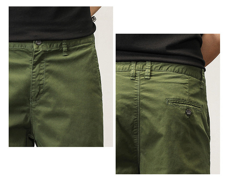 Short cargo slim décontracté pour homme, coupe athlétique, tendance et jeune | G3612 