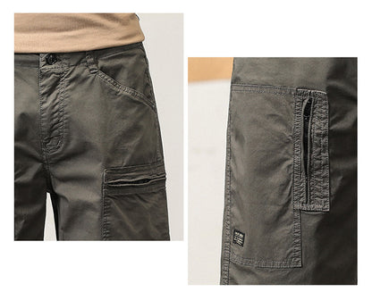 Men's Relaxed Fit Multi Pockets Outdoor Tactical Workwear Cargo Shorts | G3680