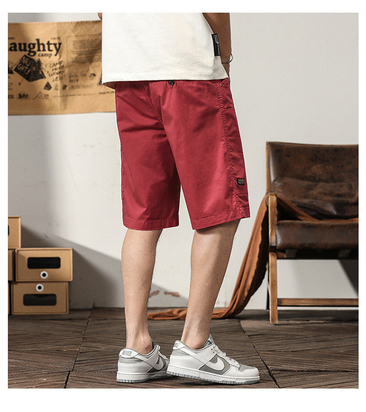 Short cargo tactique d'extérieur à poches multiples pour homme, coupe décontractée | G3680 