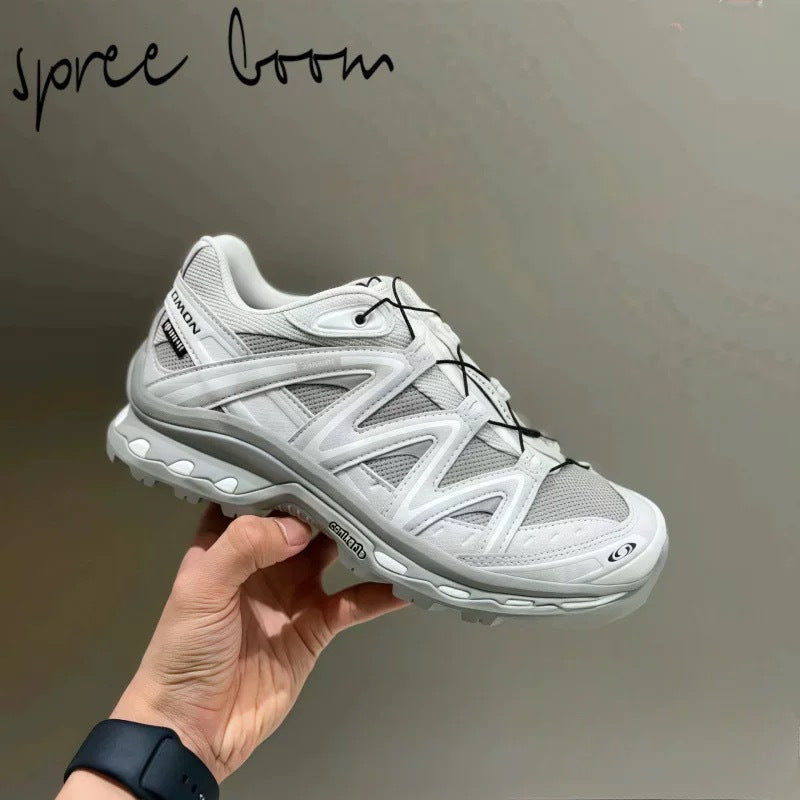 SLMN XT-QUEST Outdoor Sneakers Unisex Lightweight Hiking & Lifestyle Shoes | Mocha Brown Trail-Inspired Trainers