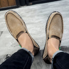 Men’s Plus Size Mesh Sneakers – Lightweight, Slip-On Outdoor Casual Shoes | 8808