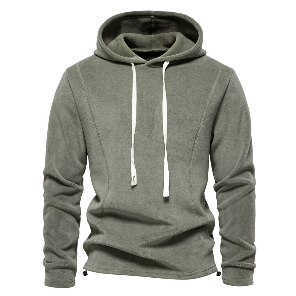 Men’s Fleece Hoodie – Warm Winter Pullover with Drawstring Hoodie | HD09