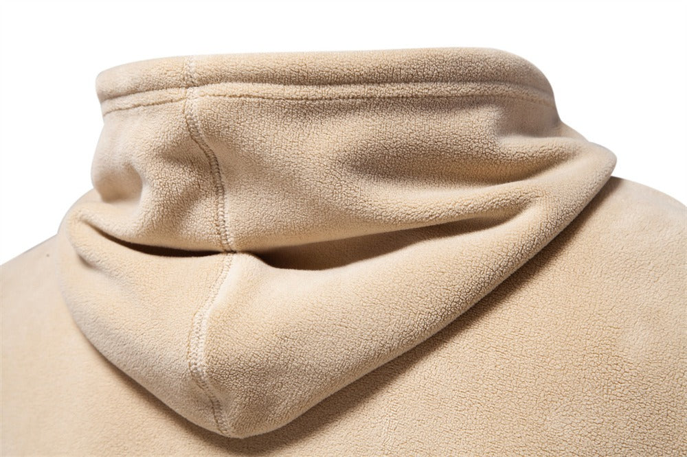 Men’s Fleece Hoodie – Warm Winter Pullover with Drawstring Hoodie | HD09