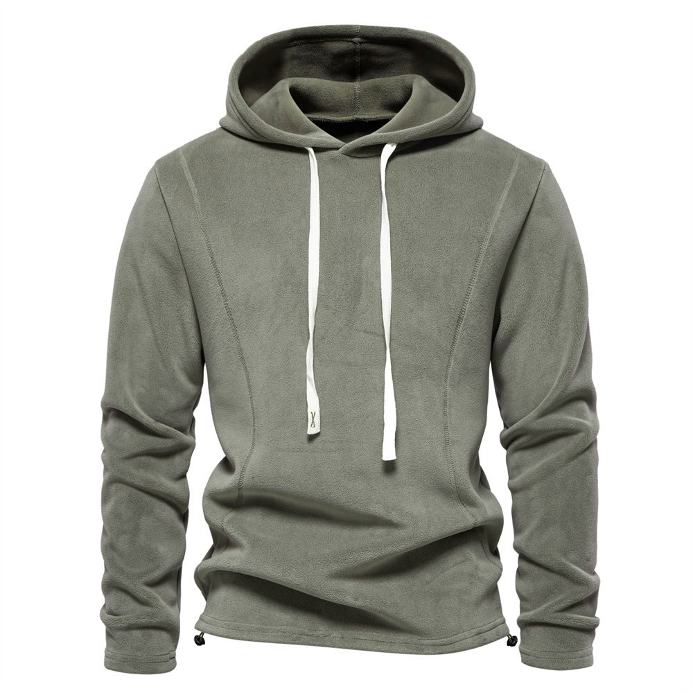 Men’s Fleece Hoodie – Warm Winter Pullover with Drawstring Hoodie | HD09