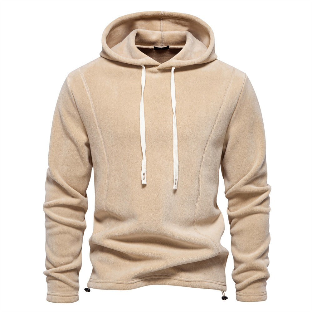 Men’s Fleece Hoodie – Warm Winter Pullover with Drawstring Hoodie | HD09
