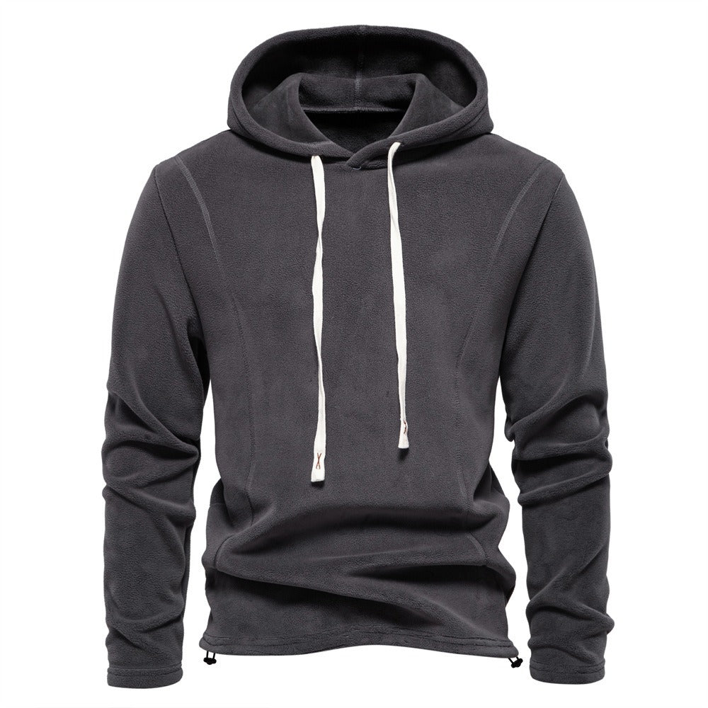 Men’s Fleece Hoodie – Warm Winter Pullover with Drawstring Hoodie | HD09