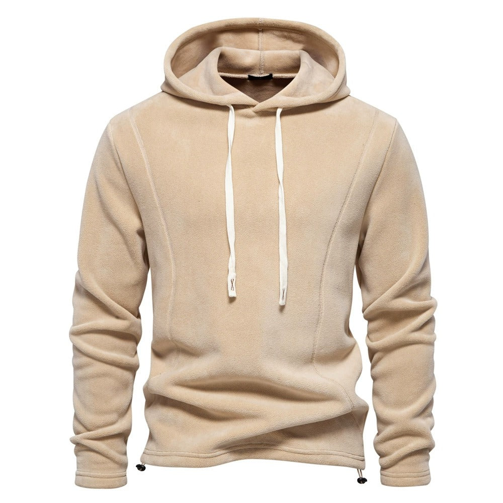 Men’s Fleece Hoodie – Warm Winter Pullover with Drawstring Hoodie | HD09